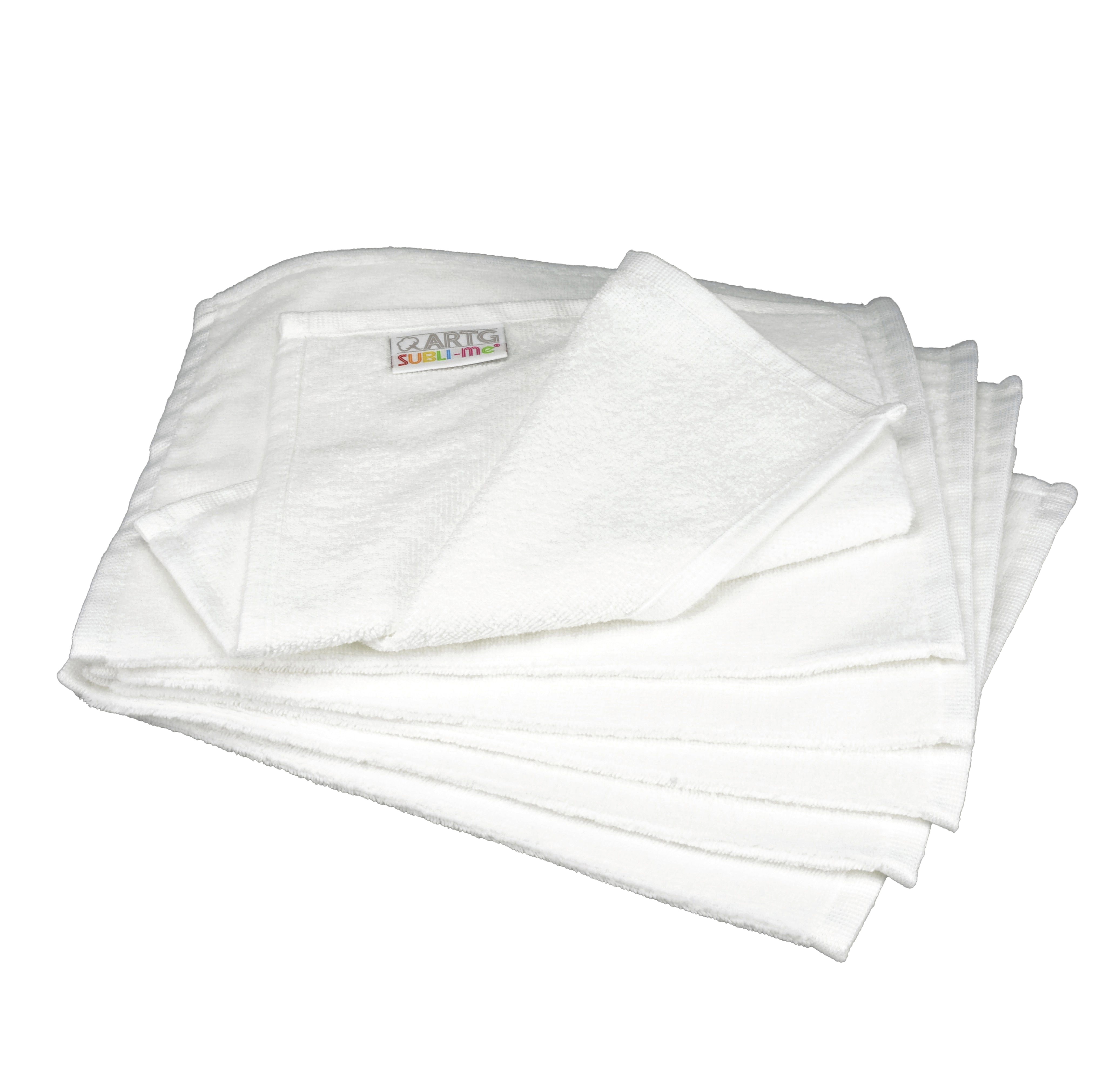 Produits éponges personnalisable A&R SUBLI-Me® All-Over Print Guest Towel