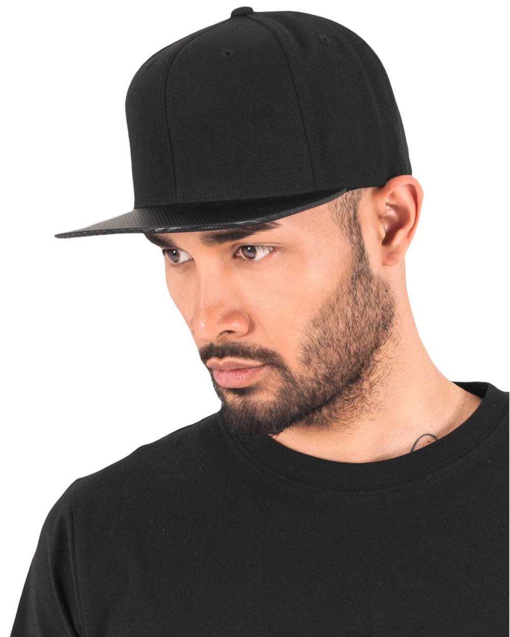 FLEXFIT Carbon Snapback Cap Kappen personalisierbar