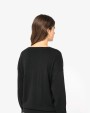 Pulls personnalisable SPASSO Pull écoresponsable col V en lyocell femme