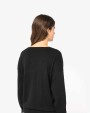 Pulls personnalisable SPASSO Pull écoresponsable col V en lyocell femme