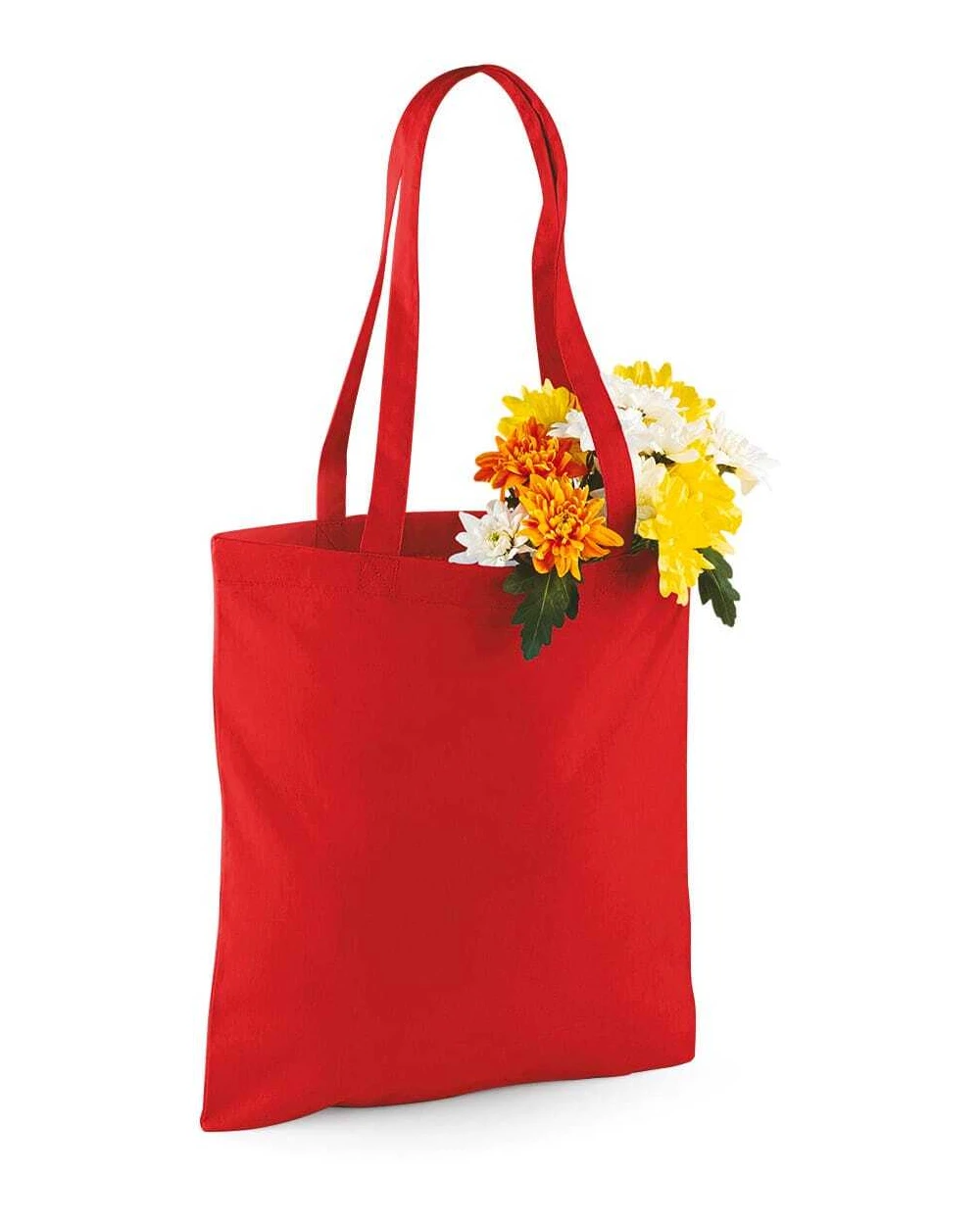 Tote bags WESTFORDMILL Shopper met lange hengsels voor bedrukking &amp; borduring