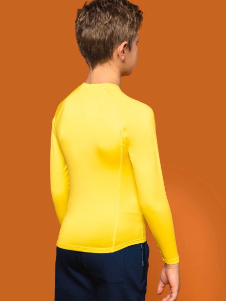 T-Shirts à personnaliser PROACT T-shirt double peau sport manches longues enfant 