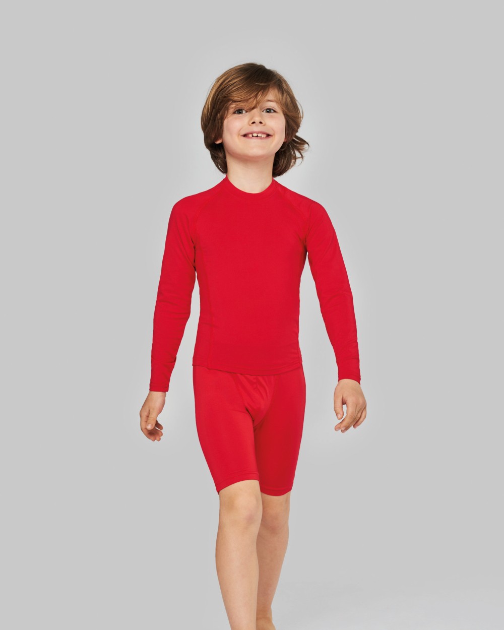 T-Shirts personnalisable PROACT T-shirt double peau sport manches longues enfant