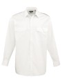 PREMIER Chemise Homme manches longues Pilote /api/colors/7a92cd2d-10d2-40b4-928b-296bb7487506 personnalisable