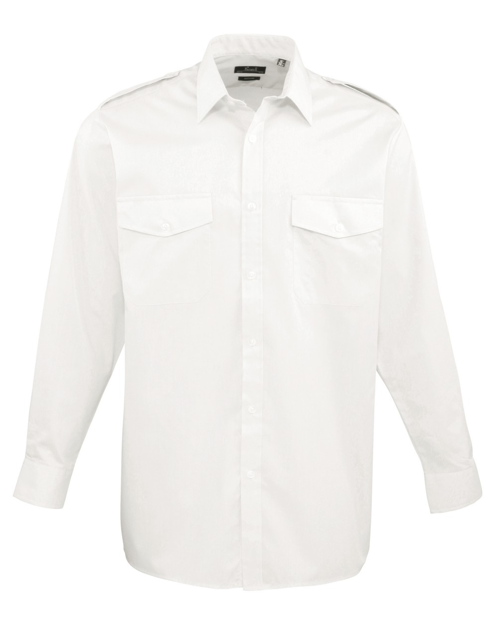 Hemden PREMIER Pilot Long Sleeved Shirt voor bedrukking &amp; borduring