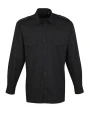 Hemden PREMIER Pilot Long Sleeved Shirt voor bedrukking &amp; borduring