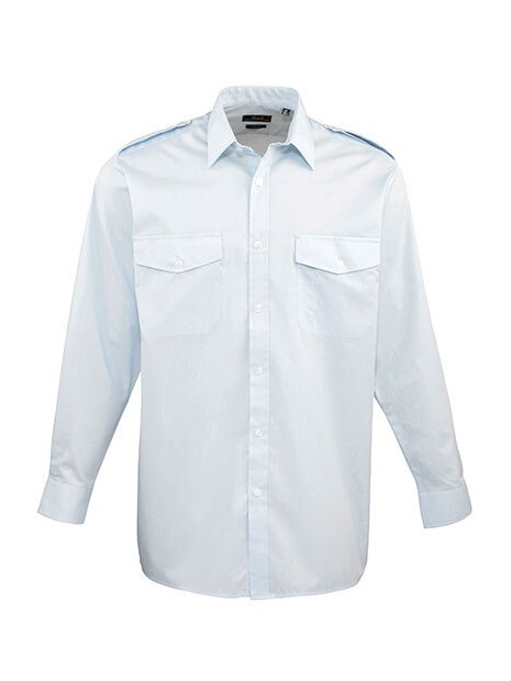 PREMIER Chemise Homme manches longues Pilote /api/colors/4c8673c9-9f30-4885-8015-c784ca13e566 personnalisable