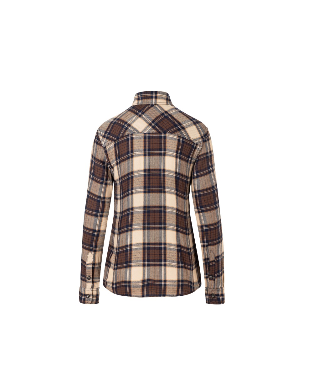 Hemden KARLOWSKY LADIES' CHECKED BLOUSE URBAN-TREND voor bedrukking &amp; borduring