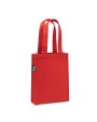 Tote bags 4DO Klein geschenktasje van RPET-vi voor bedrukking &amp; borduring