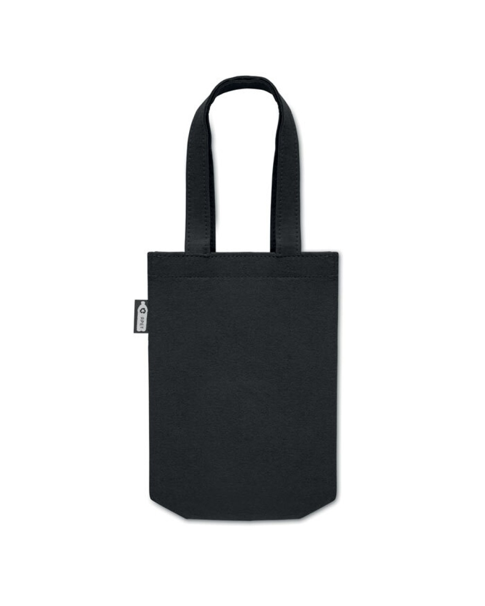 Tote bags 4DO Klein geschenktasje van RPET-vi voor bedrukking &amp; borduring