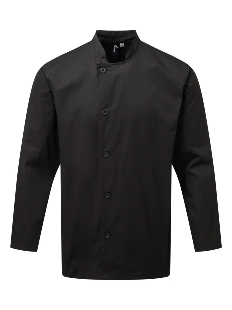 PREMIER Veste chef cuisinier manches longues "Essential" /api/colors/b9fdad4a-5e94-45cb-8c03-c08b349b28c3 personnalisable