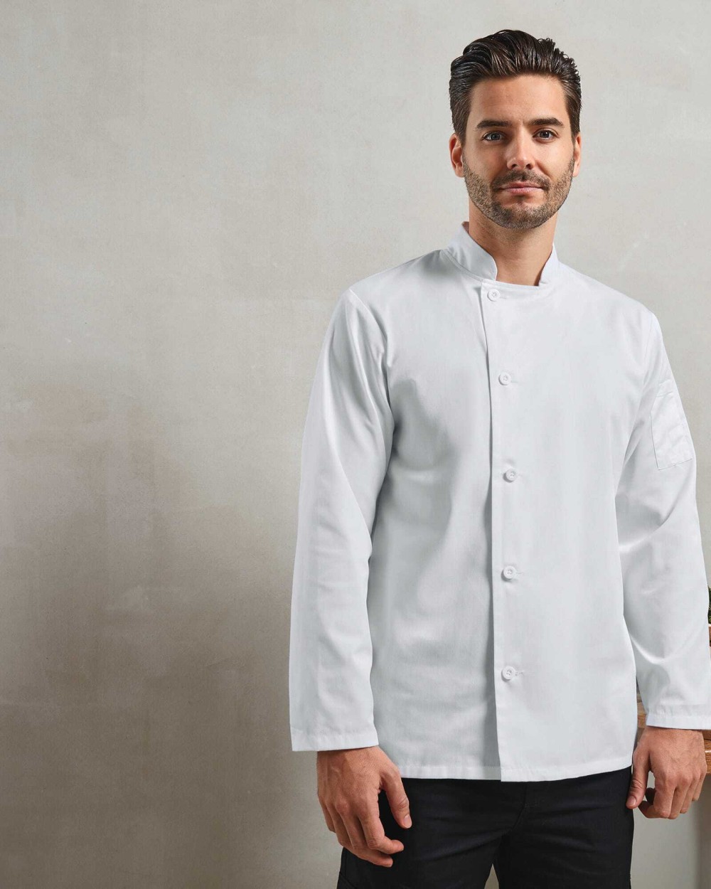 Vestes personnalisable PREMIER Veste chef cuisinier manches longues "Essential"