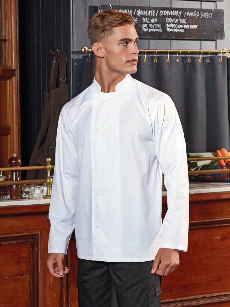 Vestes à personnaliser PREMIER Veste chef cuisinier manches longues "Essential" 