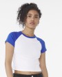 T-Shirts personnalisable BELLA-CANVAS WOMEN'S MICRO RIB RAGLAN BABY TEE