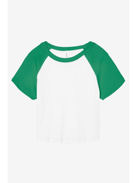 BELLA-CANVAS WOMEN'S MICRO RIB RAGLAN BABY TEE /api/colors/995f1715-c0c8-4223-b313-f99831b8551a personnalisable