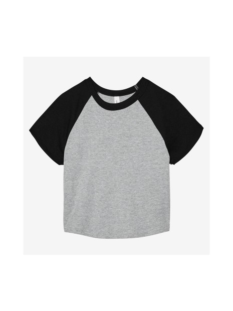 BELLA-CANVAS WOMEN'S MICRO RIB RAGLAN BABY TEE /api/colors/96ad4e26-852a-428a-a5aa-103c2fdd6515 personnalisable