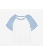 T-Shirts personnalisable BELLA-CANVAS WOMEN'S MICRO RIB RAGLAN BABY TEE