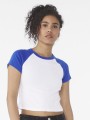 T-Shirts à personnaliser BELLA-CANVAS WOMEN'S MICRO RIB RAGLAN BABY TEE 