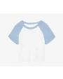 T-Shirts personnalisable BELLA-CANVAS WOMEN'S MICRO RIB RAGLAN BABY TEE
