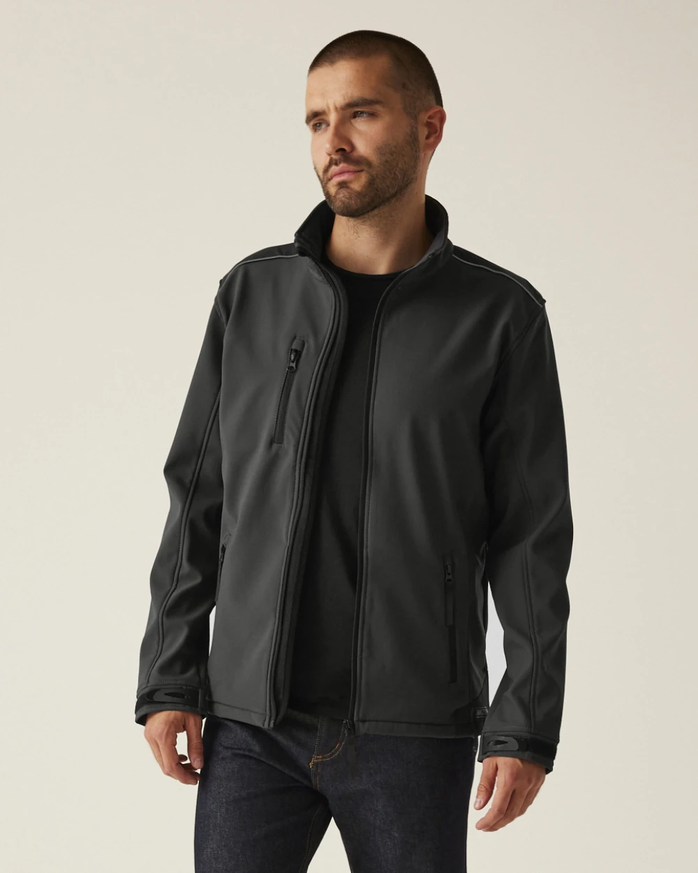 Softshells personnalisable REGATTA SANDSTORM RIPSTOP SOFTSHELL
