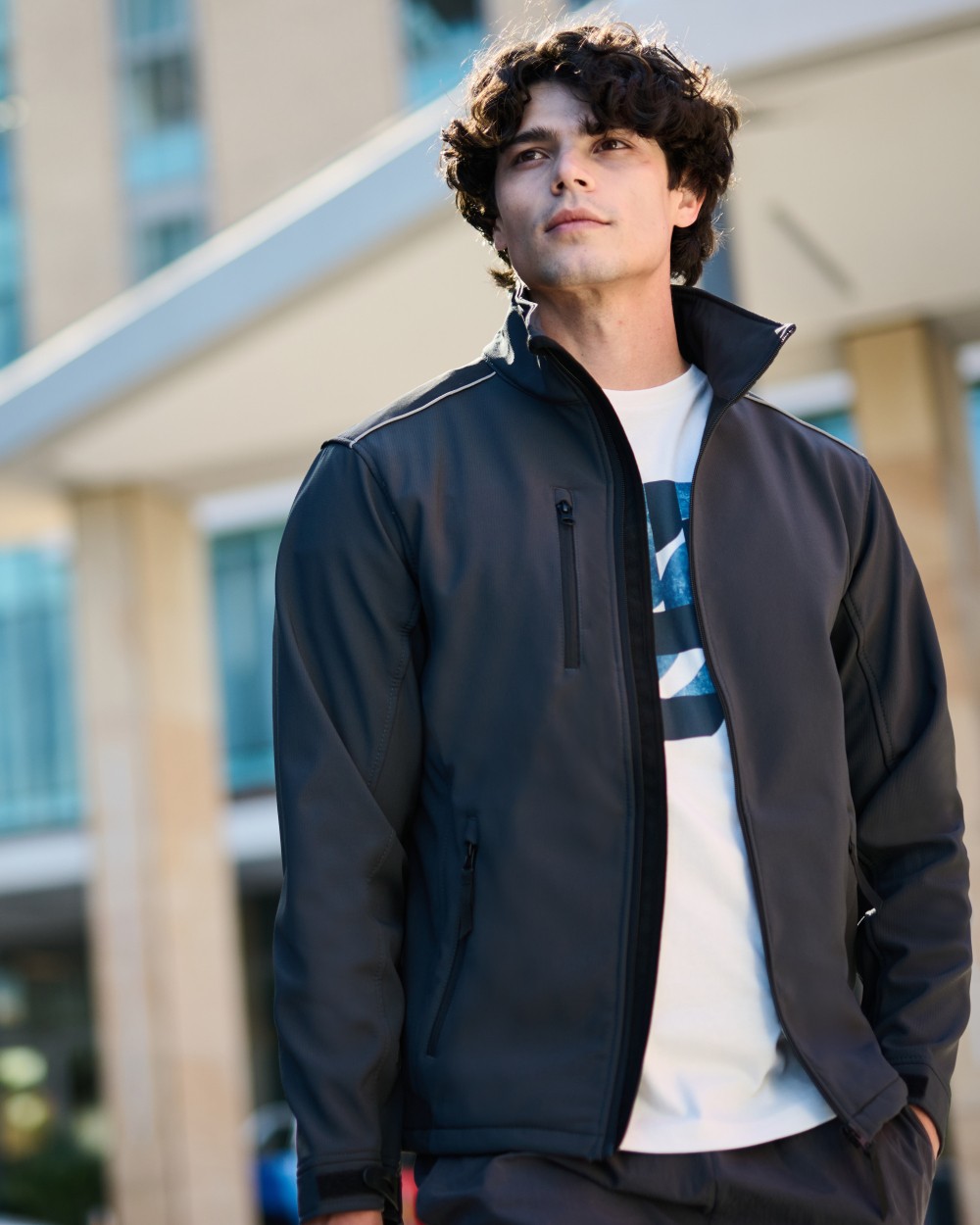 Softshells personnalisable REGATTA SANDSTORM RIPSTOP SOFTSHELL