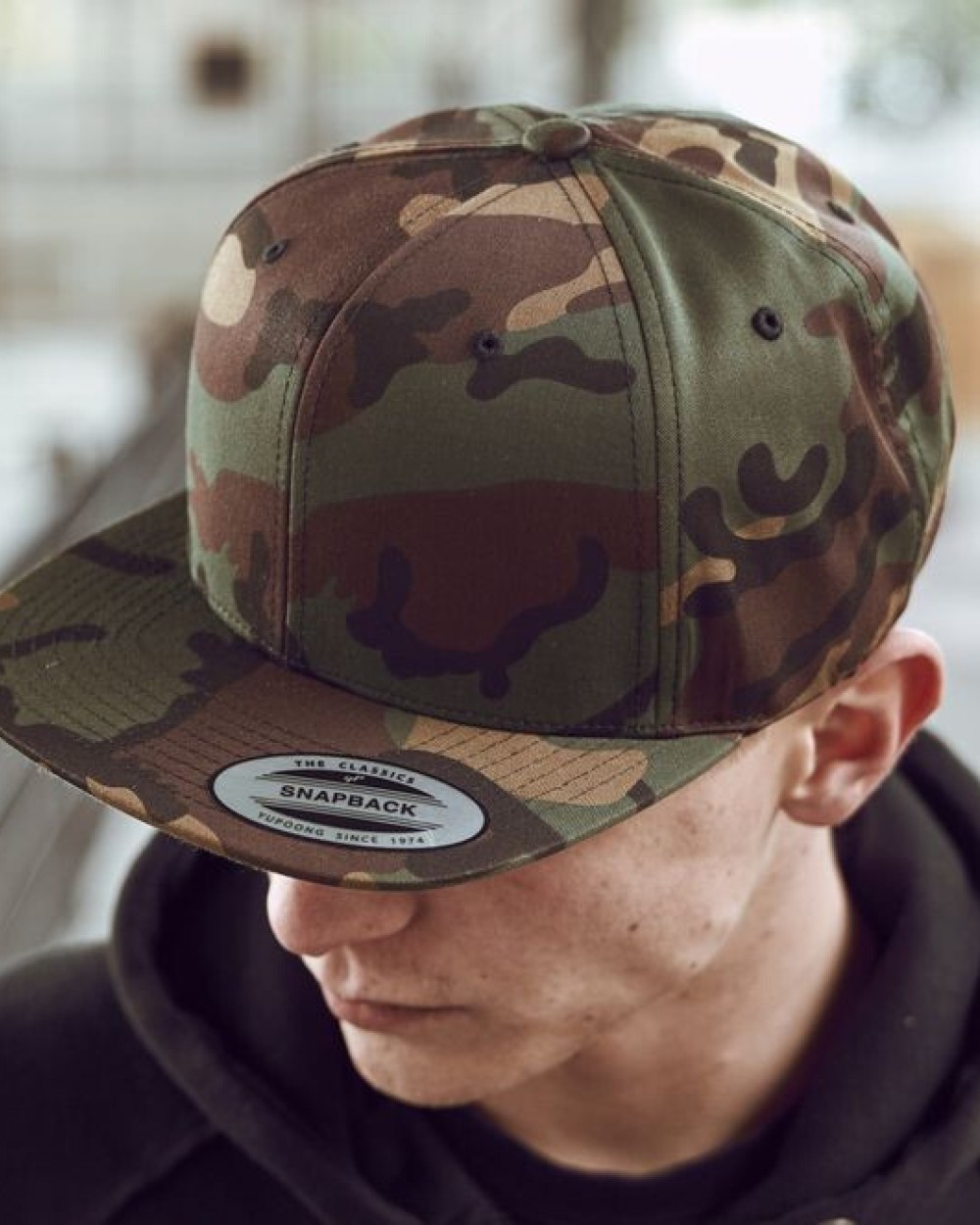 Petjes FLEXFIT CAMO CLASSIC SNAPBACK voor bedrukking &amp; borduring