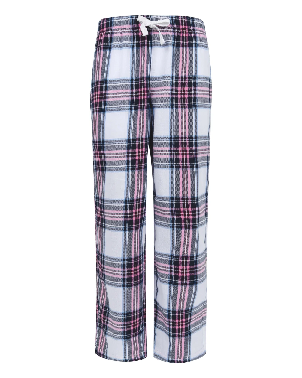 Pantalons personnalisable SKINNIFIT KIDS TARTAN LOUNGE TROUSERS