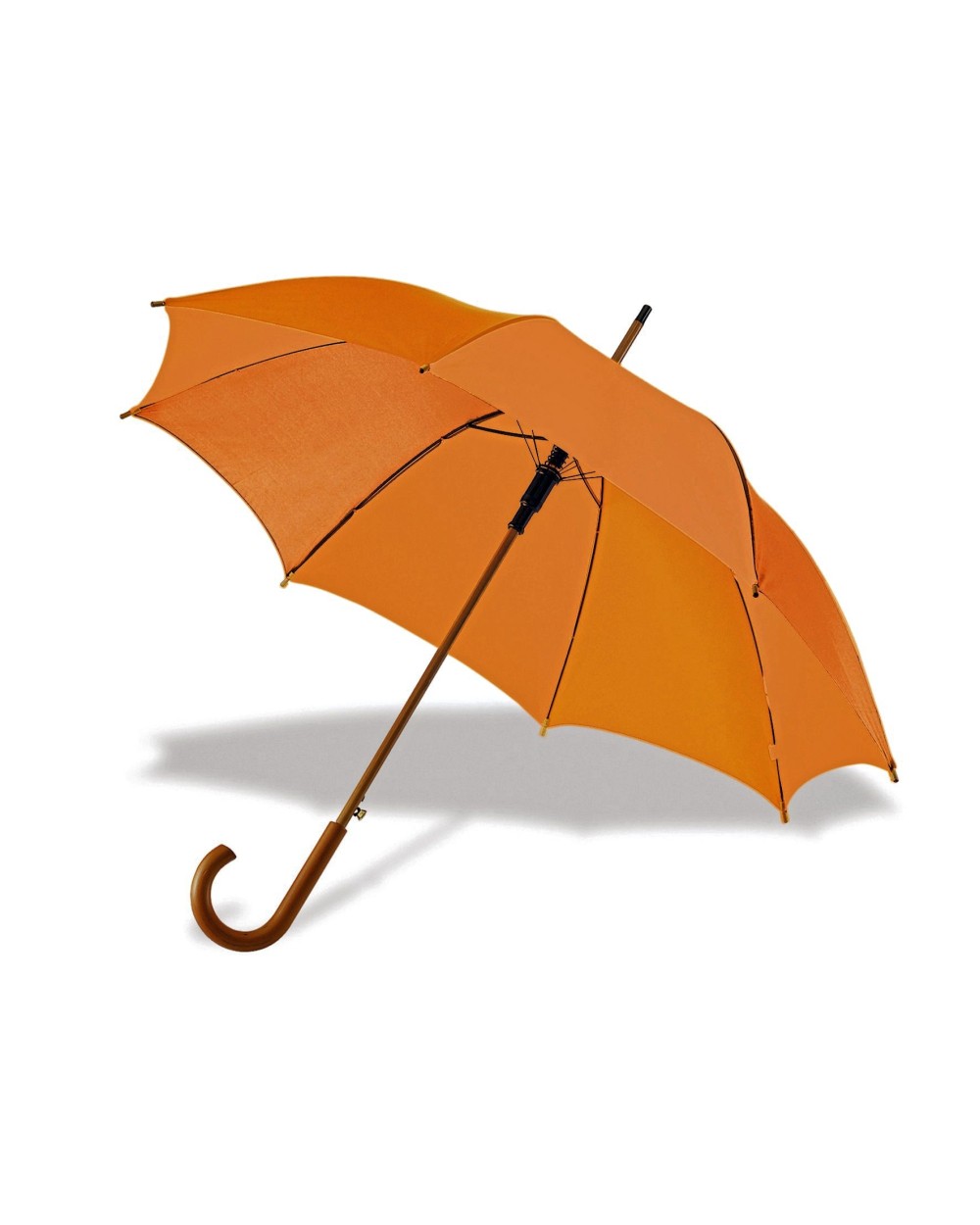 PRINTWEAR Automatic Wooden Umbrella Cork Regenschirme personalisierbar