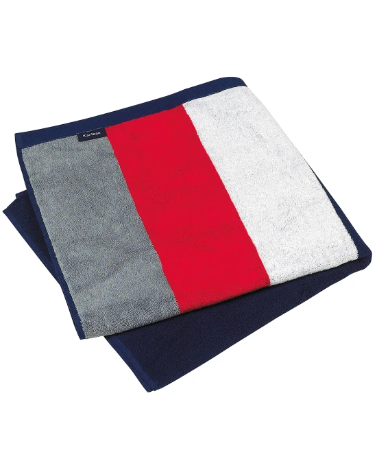 Produits éponges personnalisable Kariban Drap de plage rayé