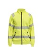 JOBMAN 5325 Sweatshirt Hi-Vis mit durchgehendem Reißverschluss Sweatshirts personalisierbar