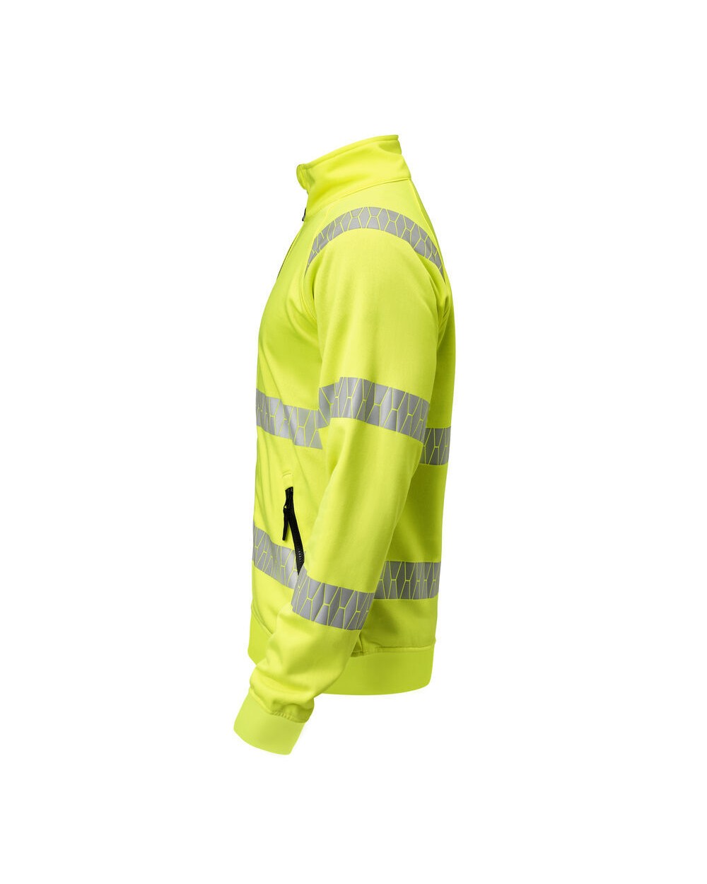 JOBMAN 5325 Sweatshirt Hi-Vis mit durchgehendem Reißverschluss Sweatshirts personalisierbar
