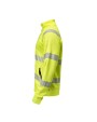 JOBMAN 5325 Sweatshirt Hi-Vis mit durchgehendem Reißverschluss Sweatshirts personalisierbar