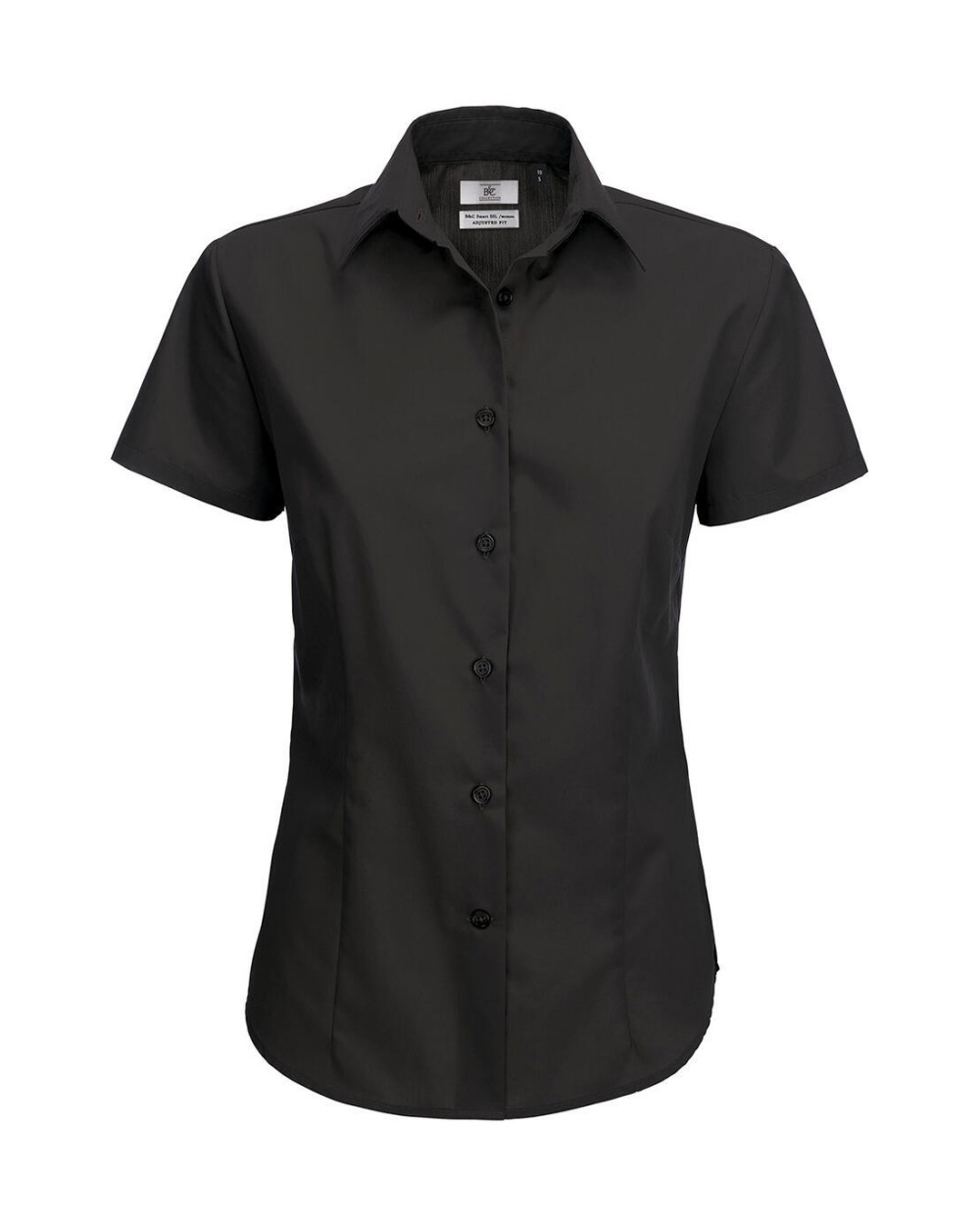 Hemden B&C Smart SSL/women Poplin Shirt voor bedrukking &amp; borduring