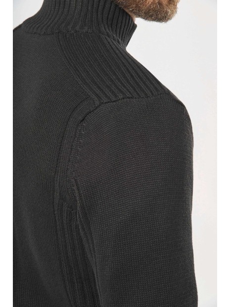 WK. DESIGNED TO WORK Cardigan doublé polaire homme  personnalisable