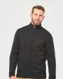 Pulls personnalisable WK. DESIGNED TO WORK Cardigan doublé polaire homme