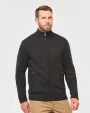 Truien WK. DESIGNED TO WORK Met fleece gevoerde herencardigan. voor bedrukking &amp; borduring