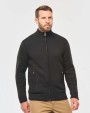 Pulls personnalisable WK. DESIGNED TO WORK Cardigan doublé polaire homme
