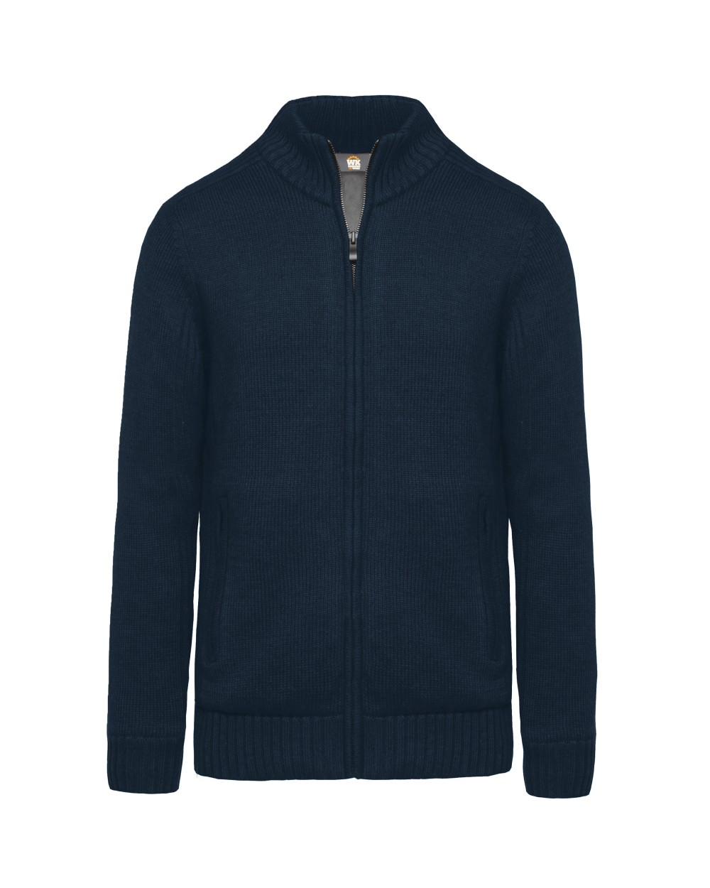 Truien WK. DESIGNED TO WORK Met fleece gevoerde herencardigan. voor bedrukking &amp; borduring