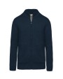 Pulls personnalisable WK. DESIGNED TO WORK Cardigan doublé polaire homme