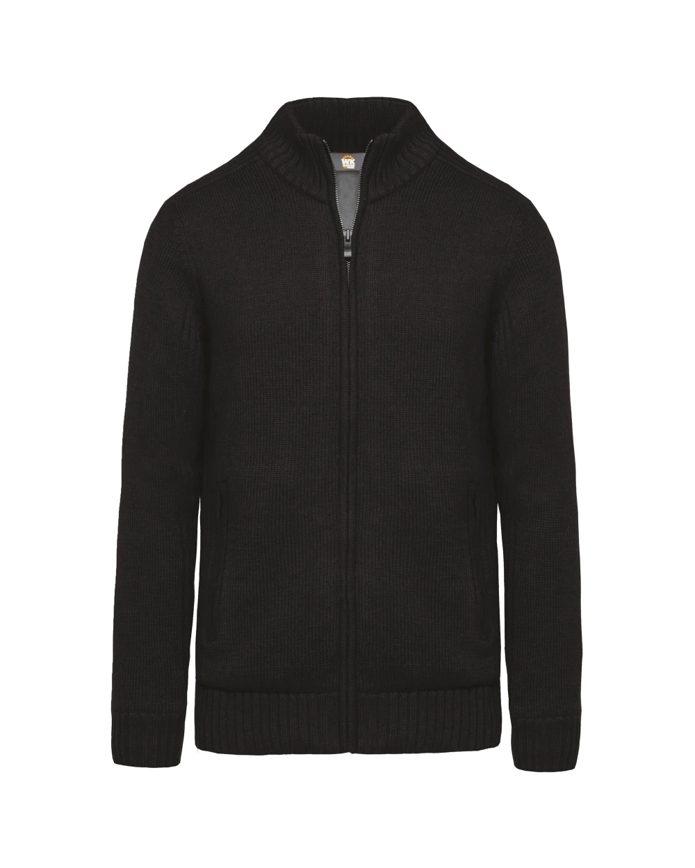 WK. DESIGNED TO WORK Strickjacke mit Fleecefutter, Herren Pullovers personalisierbar