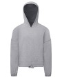 Sweaters & hoodies TRIDRI Kids Recycled Cropped Oversize Hoodie voor bedrukking &amp; borduring