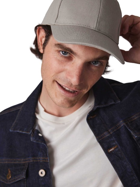 Casquettes à personnaliser K-UP Casquette en coton et polyester recyclés K-loop tracking-  6 panneaux 