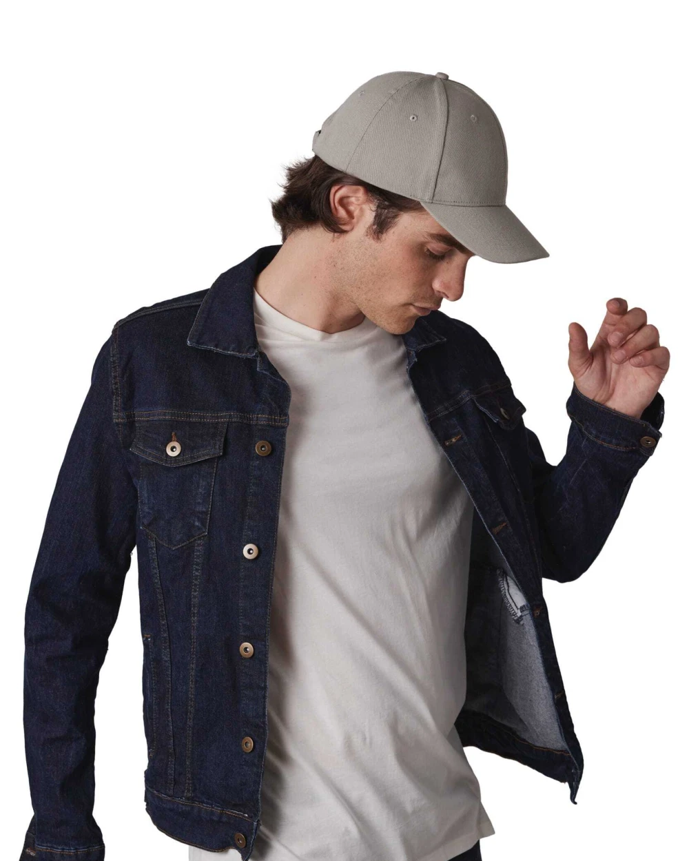 Casquettes personnalisable K-UP Casquette en coton et polyester recyclés K-loop tracking-  6 panneaux