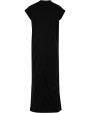 Jurken BUILD YOUR BRAND Ladies Sorona® Long Extended Shoulder Dress voor bedrukking &amp; borduring