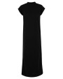 Jurken BUILD YOUR BRAND Ladies Sorona® Long Extended Shoulder Dress voor bedrukking &amp; borduring