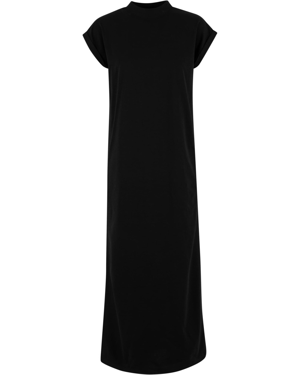 Jurken BUILD YOUR BRAND Ladies Sorona® Long Extended Shoulder Dress voor bedrukking &amp; borduring