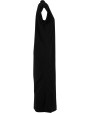 Jurken BUILD YOUR BRAND Ladies Sorona® Long Extended Shoulder Dress voor bedrukking &amp; borduring