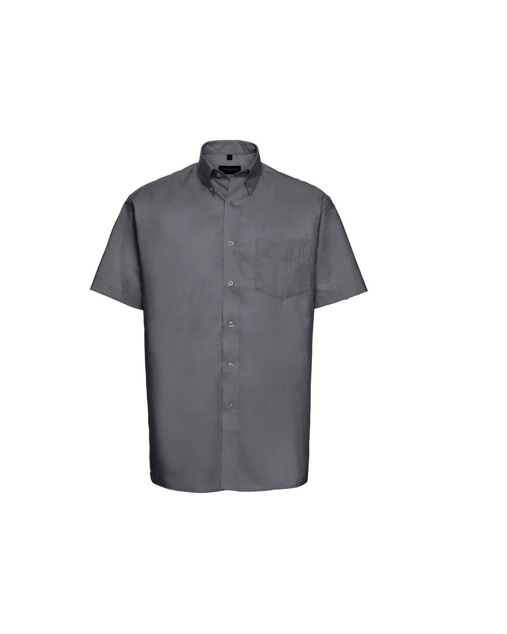 RUSSELL MEN'S SHORT SLEEVE CLASSIC OXFORD SHIRT Hemden personalisierbar