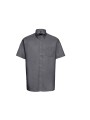 RUSSELL MEN'S SHORT SLEEVE CLASSIC OXFORD SHIRT /api/colors/12080c85-8950-461d-af35-871f7cb95d1d personnalisable