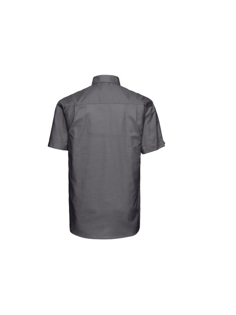 RUSSELL MEN'S SHORT SLEEVE CLASSIC OXFORD SHIRT /api/colors/12080c85-8950-461d-af35-871f7cb95d1d personnalisable